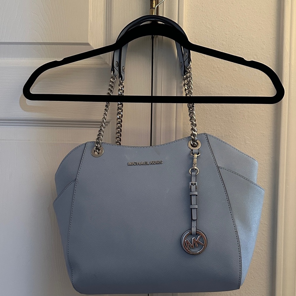 Michael Kors Sky Blue Shoulder Bag